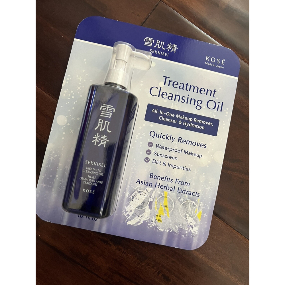 KOSE Sekkisei Treatment Cleansing Oil Jumbo Size 10.1 oz new Sealed
